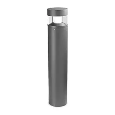 Leds-C4 Newton E27 - Light Small Outdoor Bollard Light Urban Grey IP65, E27