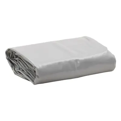 (grey, 2.5 x 4.5 m) vidaXL Tarpaulin Cover Ground Sheet Outdoor Waterproof Camping Tarp Cover