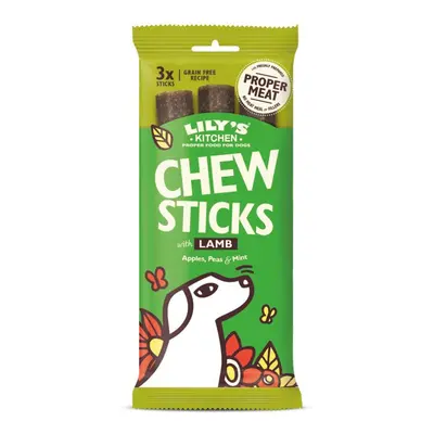 Lily's Kitchen Dog Chew Sticks with Lamb 120g (Pack of 10)