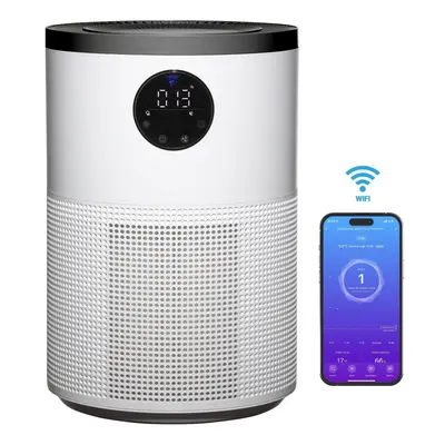 Daewoo HEPA SMART Air Cleaner Purifier Home Portable Anti-Allergy Relief Dust Smoke Filter WIFI 