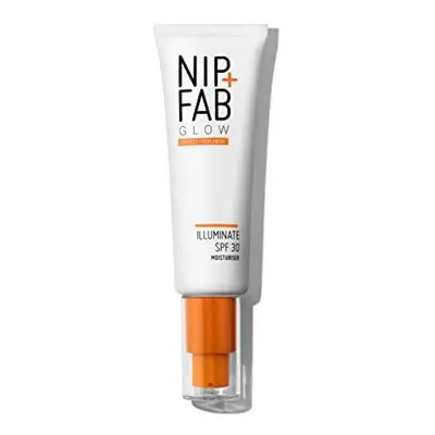 Nip+Fab SPF Moisturiser Glow Illuminate | ml | Tailored to Dull Skin | Maximum Face Hydration an