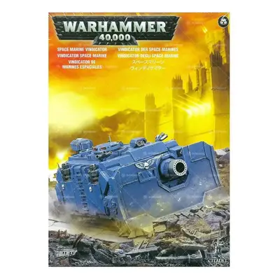 Games Workshop 99120101058"" Space Marine Vindicator Tabletop and Mini