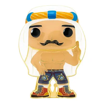 WWE Iron Sheik 4" Pop! Enamel Pin