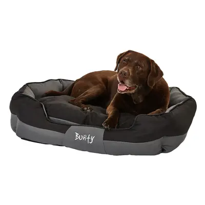 (Black, X-Large) Dog & Cat Anti Anxiety Sofa Bed, Machine Washable