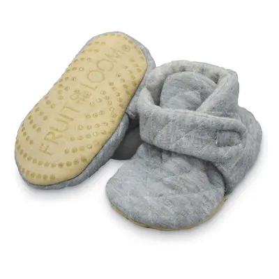 Fruit of the Loom Cozy Thermal Wrap Booties with Non-Skids for Baby Gi