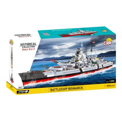 COBI WWII Battleship Bismarck 1:300 Ship 2789pcs