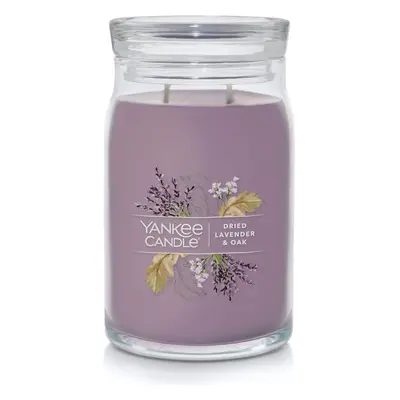 Yankee candle Dried Lavender Oak Scented Signature 20oz Large Jar