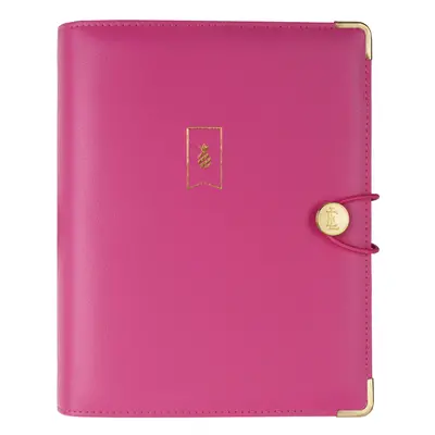 at-A-Glance Emily Ley Simplified System Organizer Cover 3/8"" x 1/2"" Fuchsia