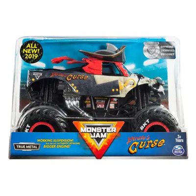 Monster Jam, Official Pirate's Curse Monster Truck, Collector Die-Cast Vehicle, 1:24 Scale, Kids