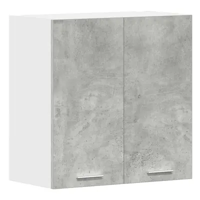 vidaXL Kitchen Wall CabinetÃÂ Concrete GreyÃÂ 60x31x60 cm Engineered Wood