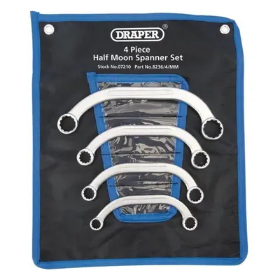 Draper Half Moon Spanner Set (4 Pieces)