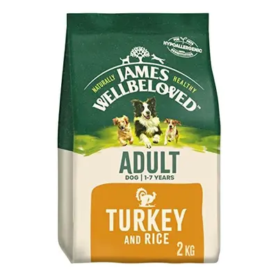 James Wellbeloved Adult Turkey & Rice kg Bag, Hypoallergenic Dry Dog Food