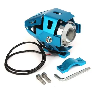 (Blue) U5 3000LM Motorcycle LED Headlight Waterproof High Power Spot Light