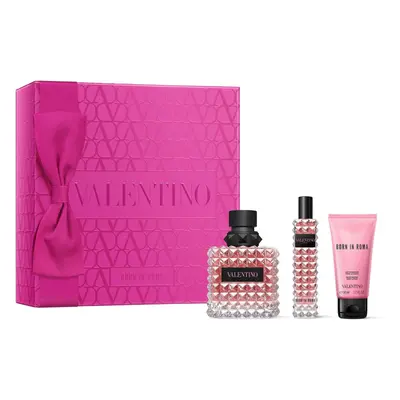 Valentino 100ml EDP, 50ml Body Lotion & 15ml Travel Spray Gift Set