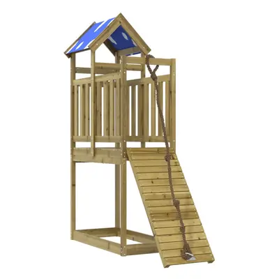 vidaXL Outdoor Playset Garden Playhouse Kids Playground Impregnated Wood Pine