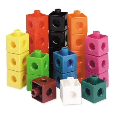 Learning Resources Snap Cubes (Set of 500) Cube Counters, Classroom Maths Supplies, Teacher Aids