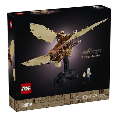 Lego Icons Leonardo Di Vinci Flying Machine