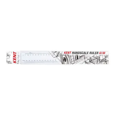 (61m) Kent Doublesided Handscale Ruler