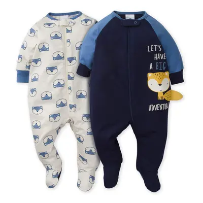 gerber Baby Boys 2-Pack Sleep N Play awesome fox Months