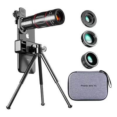 28x Hd Mobile Phone Camera Lens Telescope Zoom Macro Lens For Smartphone