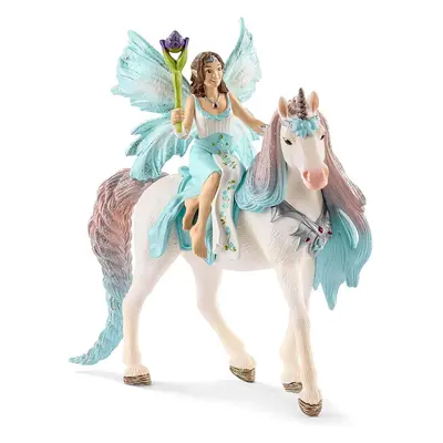 SCHLEICH Bayala Fairy Eyela with Princess Unicorn Toy Figure