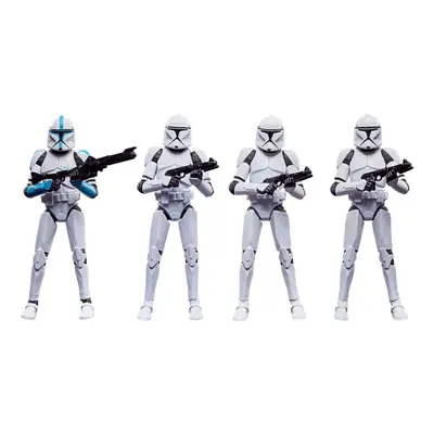 Star Wars 3.75 Inch Action Figure 4-Pack | Phase I Clone Troopers