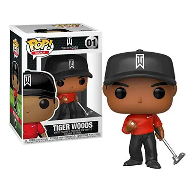 Funko Pop! Golf: Tiger Woods (Red Shirt)