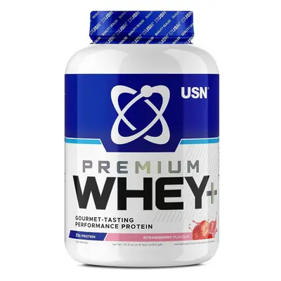 (Strawberry) 2kg USN Whey Protein Powder Muscle Building & Fast Recovery Nutrition Shake