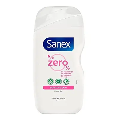 Sanex Zero Percentage Sensitive Skin Shower Gel, 450ml