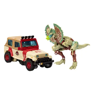 Collaborative Jurassic Park x Toys Dilophocon and Autobot JP12 Action Figures