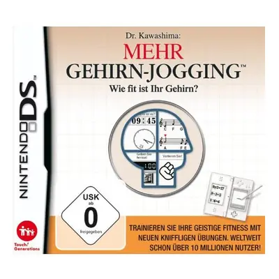 Nintendo DS Dr. Kawashima Mehr Gehirn Jogging