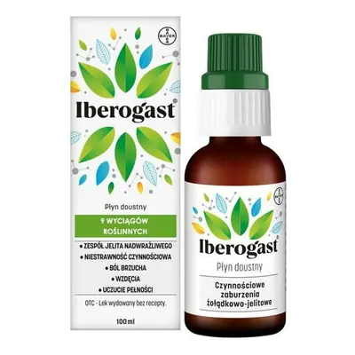 Iberogast 100ml Gastric Abdominal Pain Heartburn Bloating