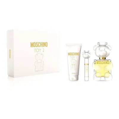 Moschino Moschino Toy 3.4oz EDP Spray 3.4oz Body Lotion 0.33oz EDP Spray Women Pc Gift Set