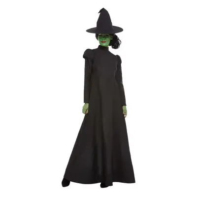 Womens Halloween Wicked Witch Fancy Dress Costume Size