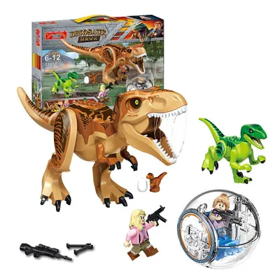 (Style F) Large Dinosaur Figure Big Size Indominus T Rex Blocks Lego Toys