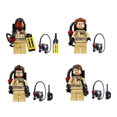 4PCS Ghost Busters Figures Ghostbusters Building Blocks Toys