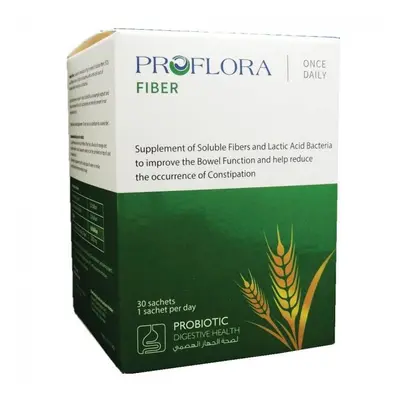 Proflora Fiber Sachets - Dietary Supplement Packed with Beneficial Fiber to Support Digestive 30