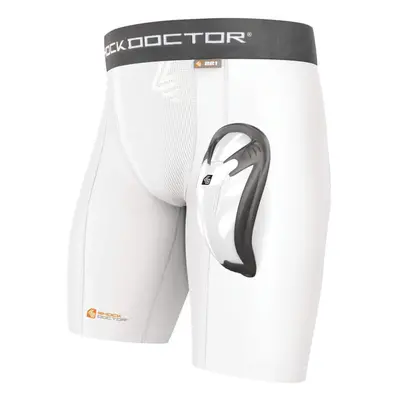 Shock Doctor Men's Core Compression Short with Bio-Flex Cup - Adult