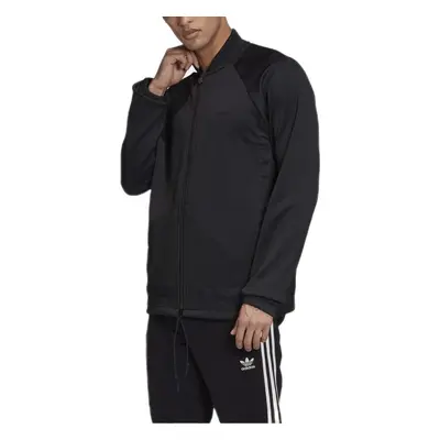 adidas Originals Men's Warmup Tracktop black/Gold Metallic X-Small