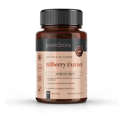 Bilberry Extract 10,000mg x Tablets - X More anthocyanidins