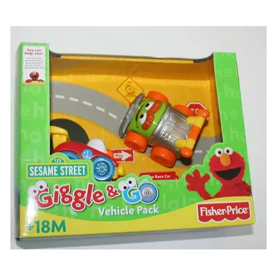 Sesame Street: Elmo Race Car & Oscar the Grouch Sports Car - Giggle