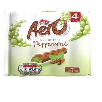 AERO Peppermint Mint Chocolate Multipack 27g (Pack of 4)