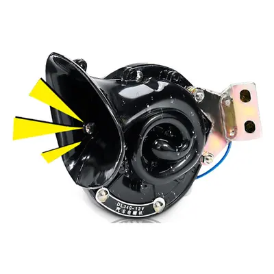 12V 250dB Electric Bull Horn Waterproof Super Loud Raging Sound Universal For Car Motorcycle