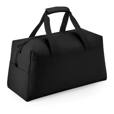 (One Size, Black) Bagbase PU Duffle Bag