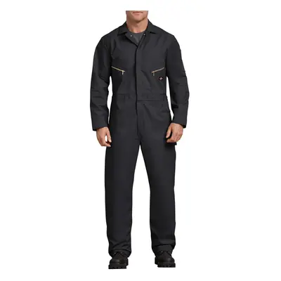 Dickies mens 12 Ounce Twill Deluxe Long Sleeve coverall Black Medi