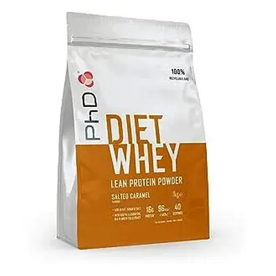 PhD Nutrition Diet Whey High Protein Lean Matrix, Salted Caramel Diet Whey Protein Powder, High 