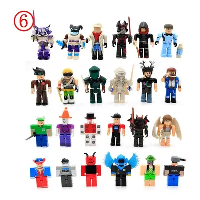 (Version 6(24pcs)) 24pcs/set Version Roblox Action Figure Collection