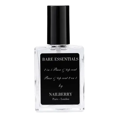 Bare Essentials in Base and Top Coat ml | Adhering Base Coat & High Shine Top Coat | Protects ag