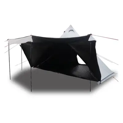 (white) vidaXL Family Tent Tipi 6-Person Camping Lightweight Tent Dome Tent Waterproof