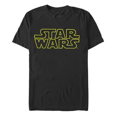 Star Wars Men's Simplified T-Shirt Black X-Large